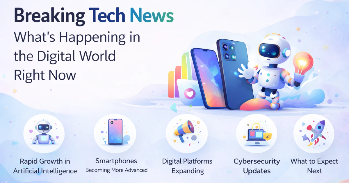 breaking tech news digital world today