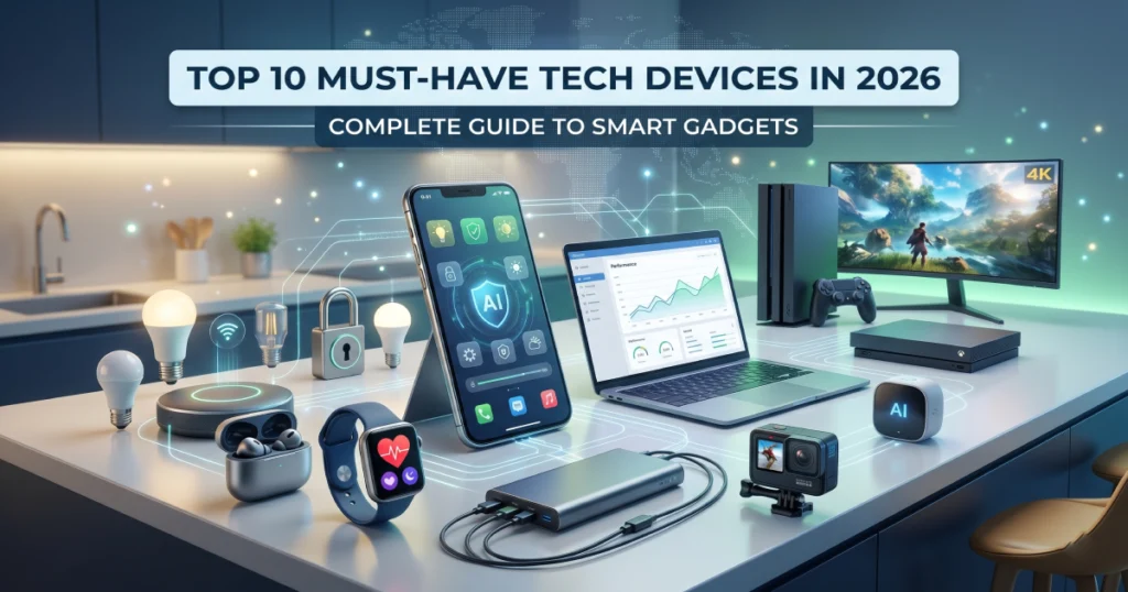 Top 10 Must-Have Tech Devices in 2026