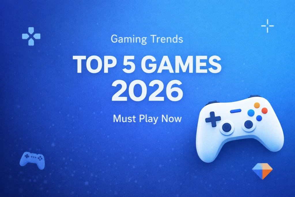 Top 5 gaming trends 2026 best games